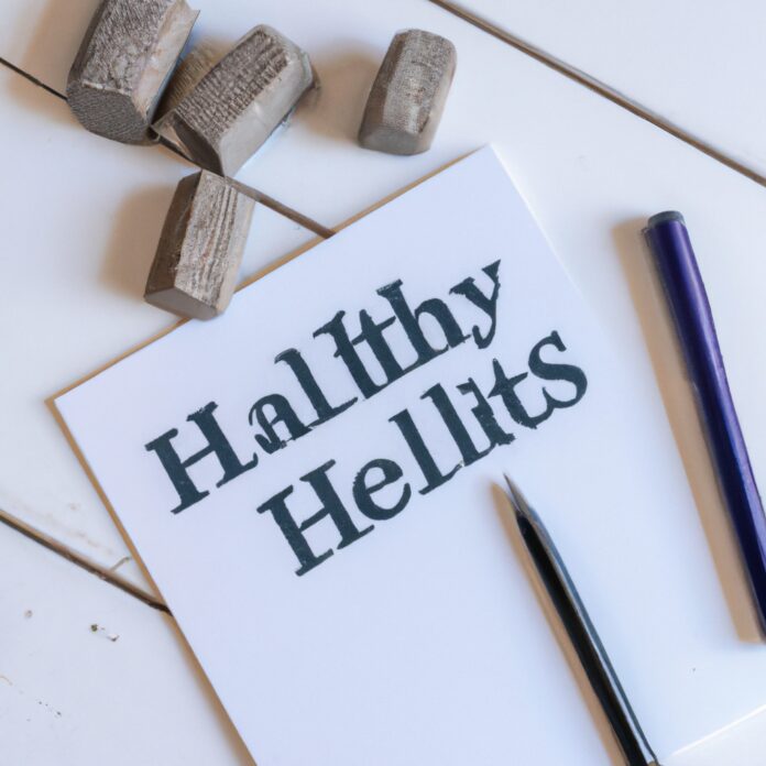 Healthy Habits for Men: Building a Strong Foundation for Well-Being